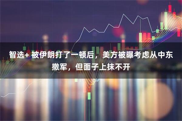 智选+ 被伊朗打了一顿后，美方被曝考虑从中东撤军，但面子上抹不开